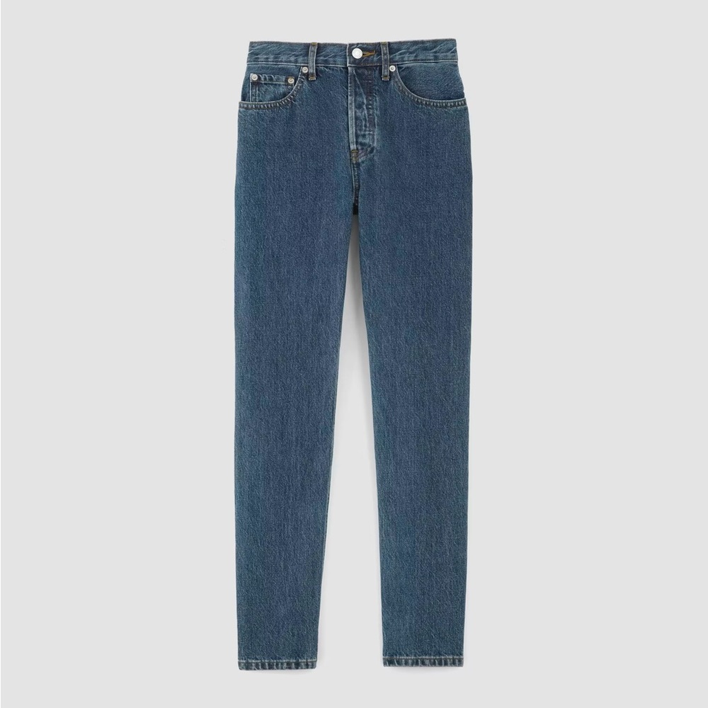 NWOT Everlane The Curvy ’90s Cheeky Jean Deep Atlantic Dark Wash 28 Reg